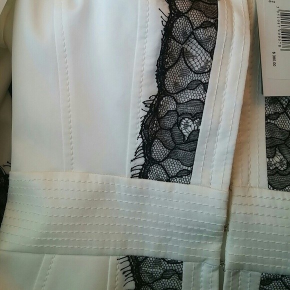 NWT DESIGNER MOTO BLAZER STAND COLLAR LINED OFF WITHE WOMENS … - Picture 9 of 12